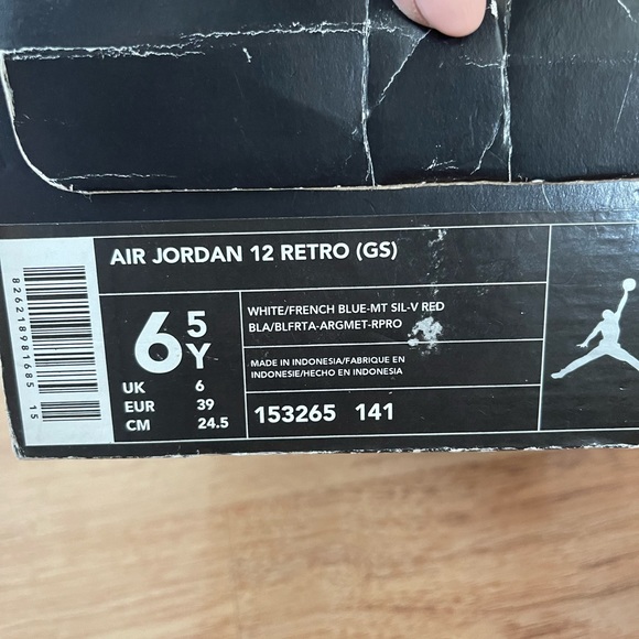 Air Jordan 12 “French Blue” 2004 - Picture 2 of 3